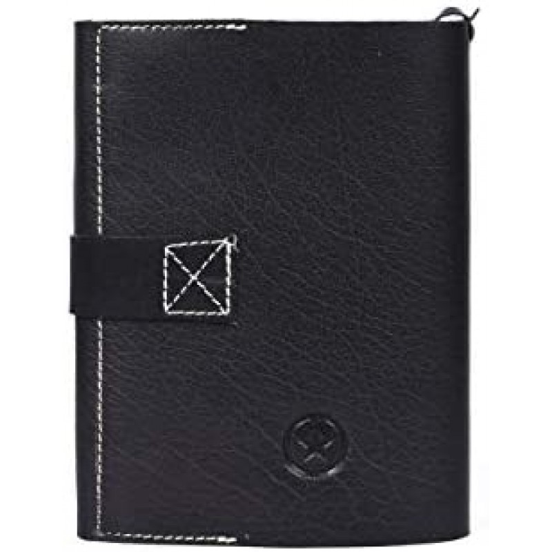 Aaron Leather Journal Refillable Writing Notebook-Traveler's Notebook 200 pages 7.5 X 5.5 By Aaron Leather Goods (Refill)