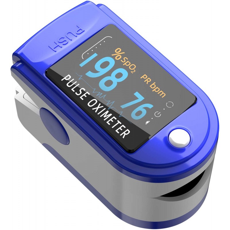 Pulse Oximeter Fingertip, Blood Oxygen Saturation ...