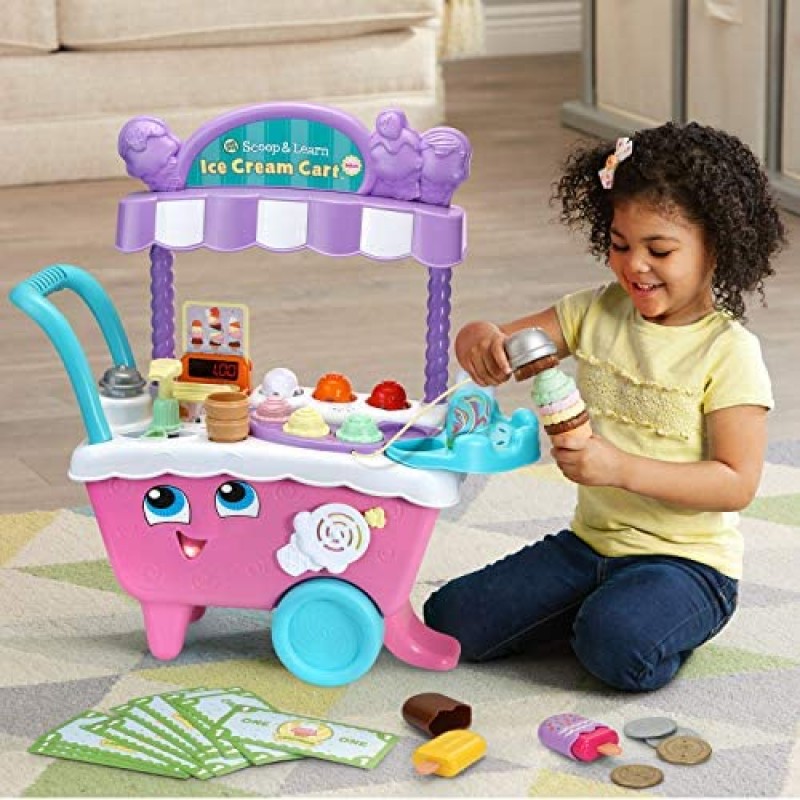 LeapFrog Scoop and Learn Ice Cream Cart Deluxe (Frustration Free Packaging)