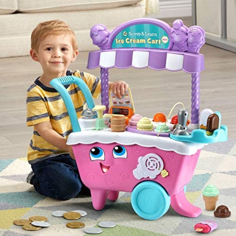 LeapFrog Scoop and Learn Ice Cream Cart Deluxe (Frustration Free Packaging)