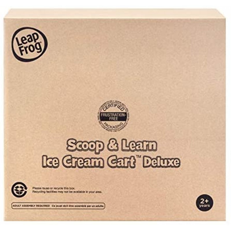 LeapFrog Scoop and Learn Ice Cream Cart Deluxe (Frustration Free Packaging)