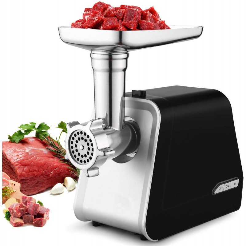 Electric Meat Grinder, 2000W Max Stainless Steel M...