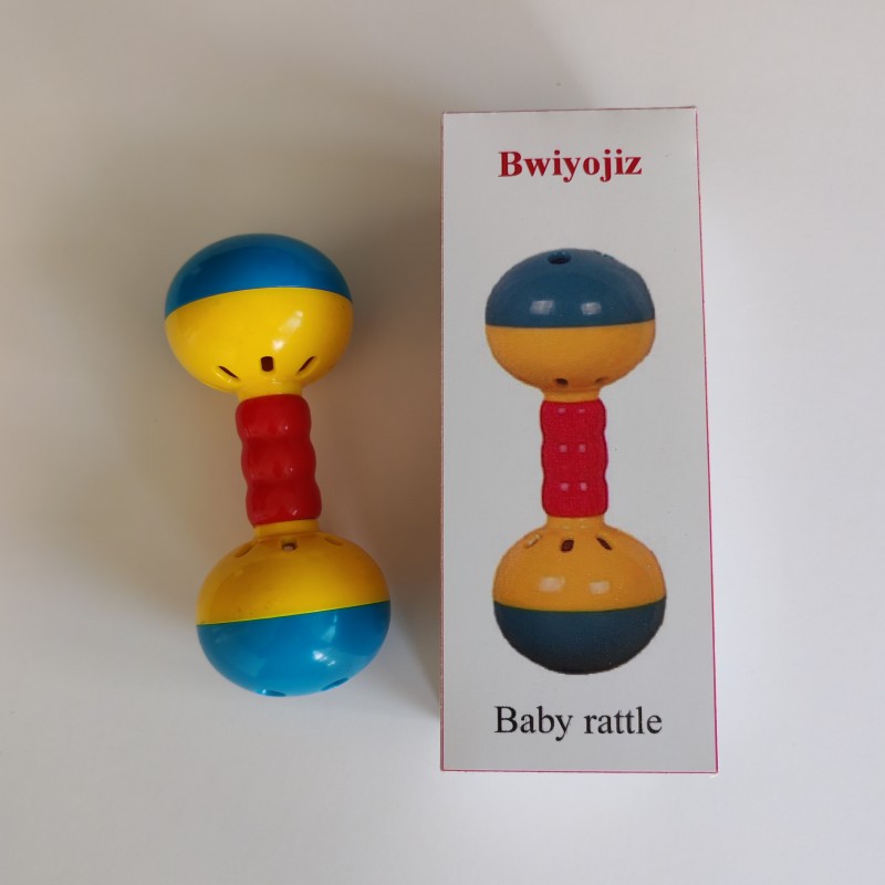 Bwiyojiz Infant Toys Rattle Bell Cartoon Bear Ring...