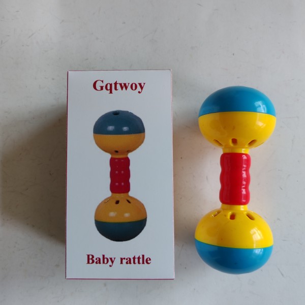 Gqtwoy Baby Rattles Infant Toys Rattle Bell Cartoo...