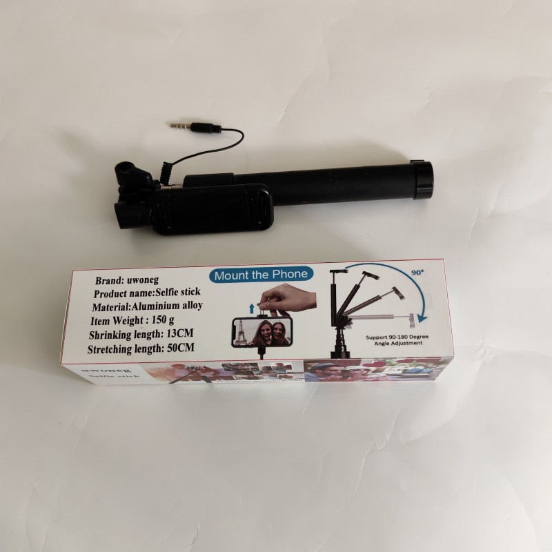 uwoneg Selfie Sticks Compatible with iPhone, Android Samsung Smartphone