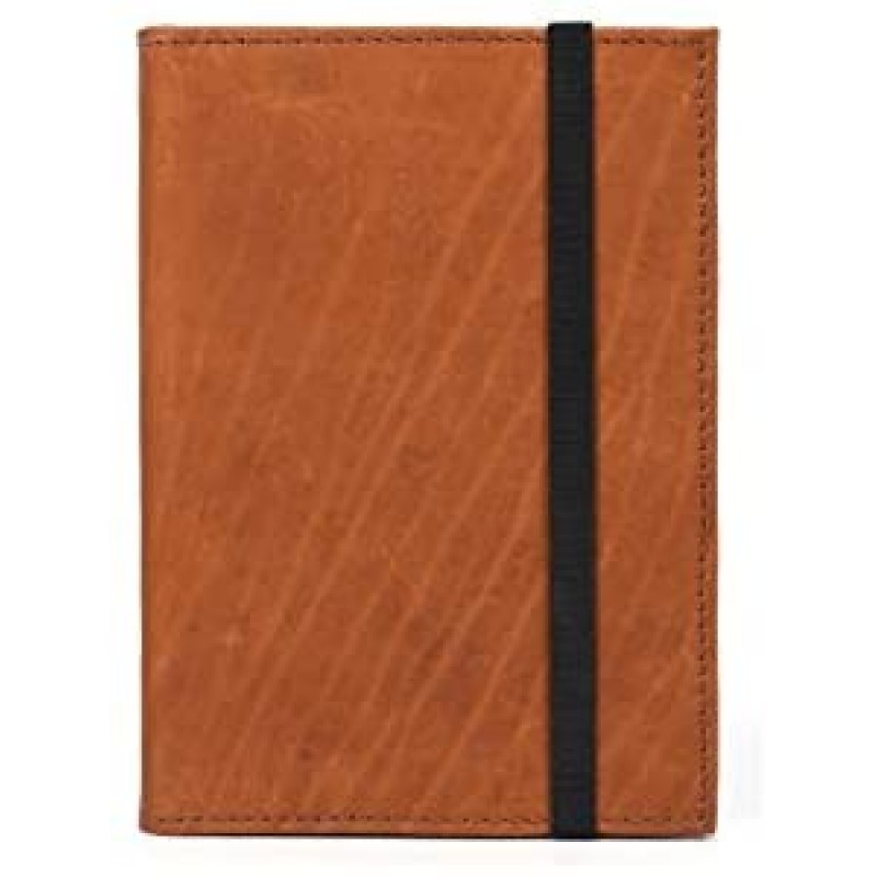 Aaron Leather Journal Refillable Writing Notebook-...