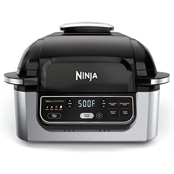 Ninja Foodi AG301 5-in-1 Indoor Electric Counterto...